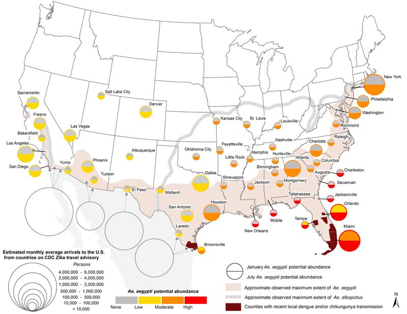Zika Risk Map