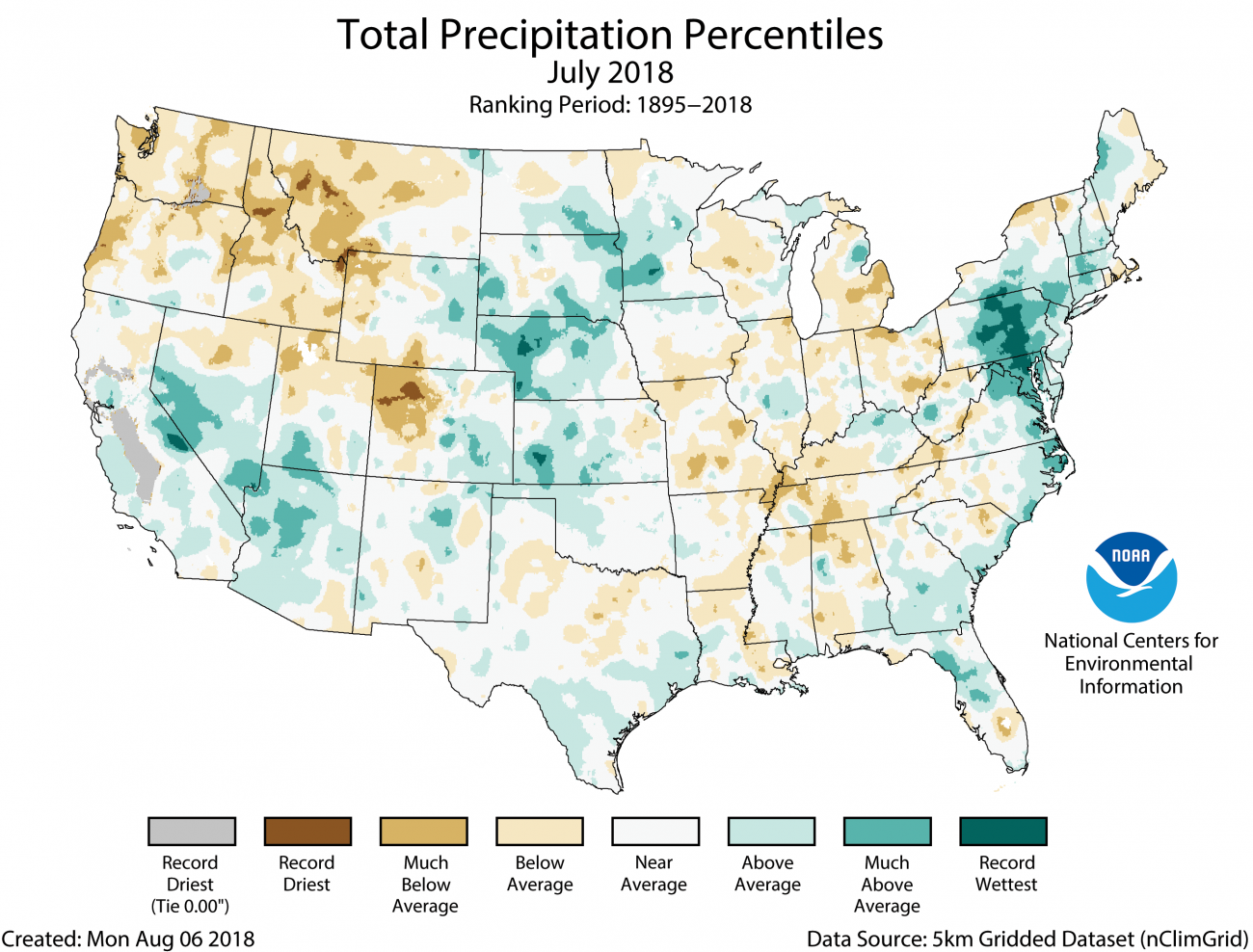 July Precipitation