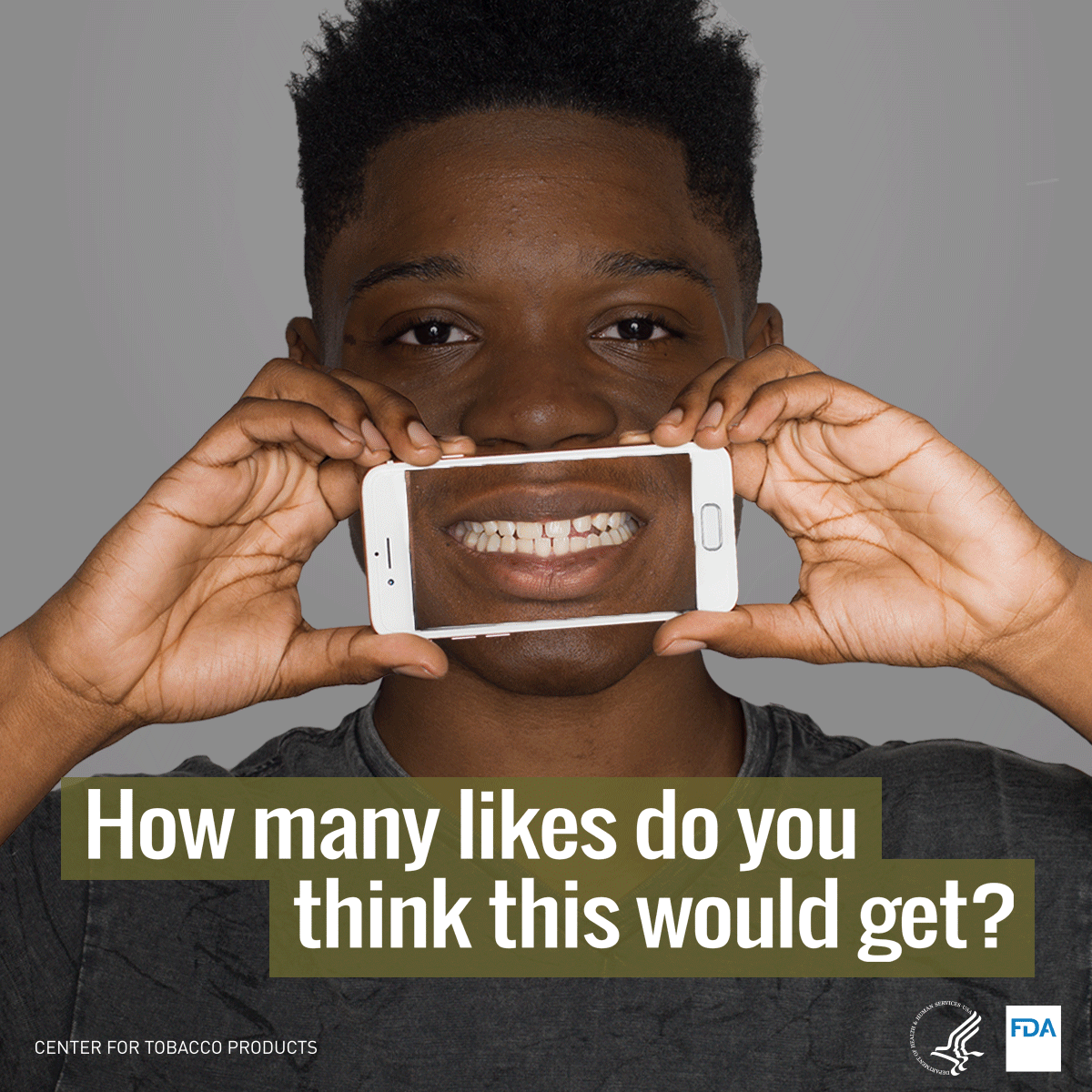 Tobacco damages teeth