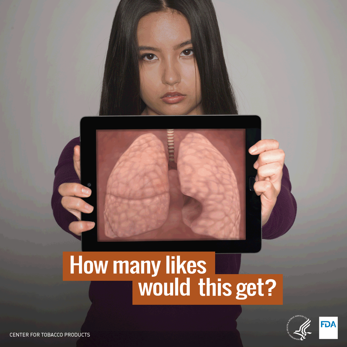 Tobacco damages your lungs