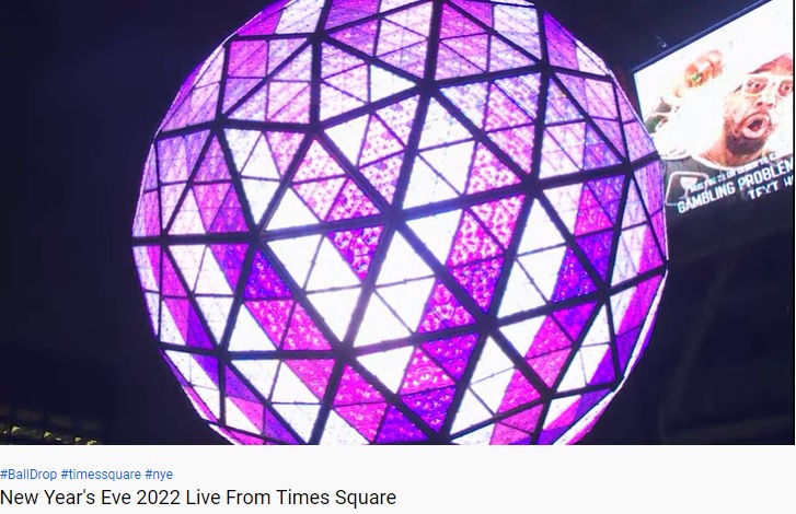 Times Square 1/1/2022