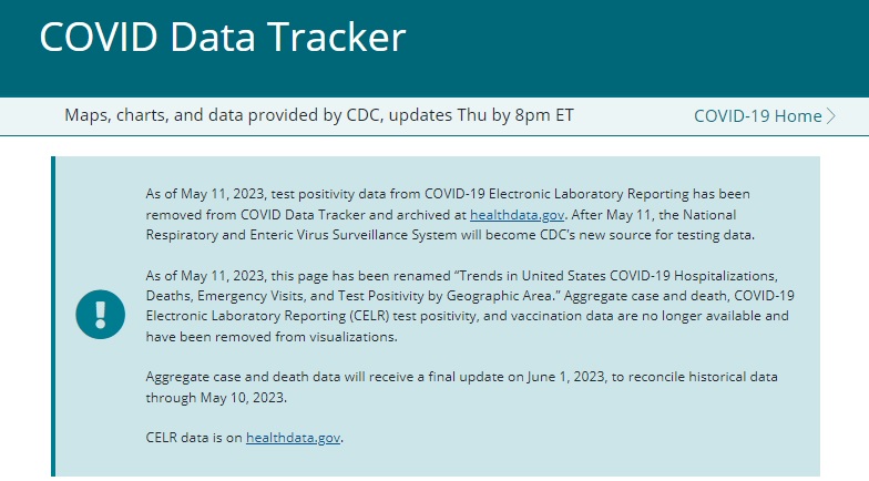 No more data