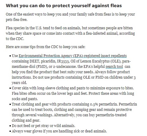 Tick-borne disease protection