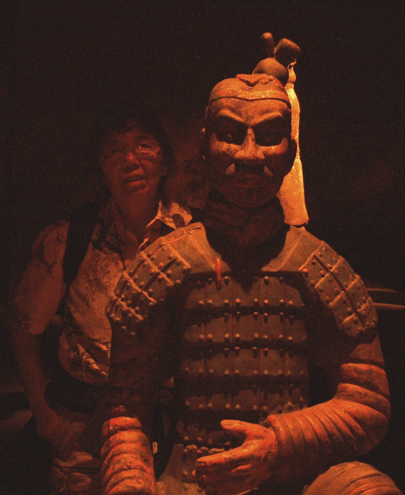 Betty at 
Terracotta Exhibit 2012, NYC
